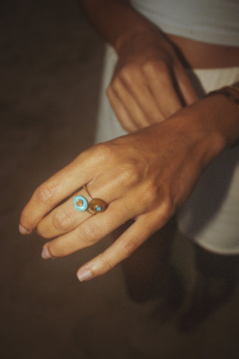 Bague Ouira - Bleue